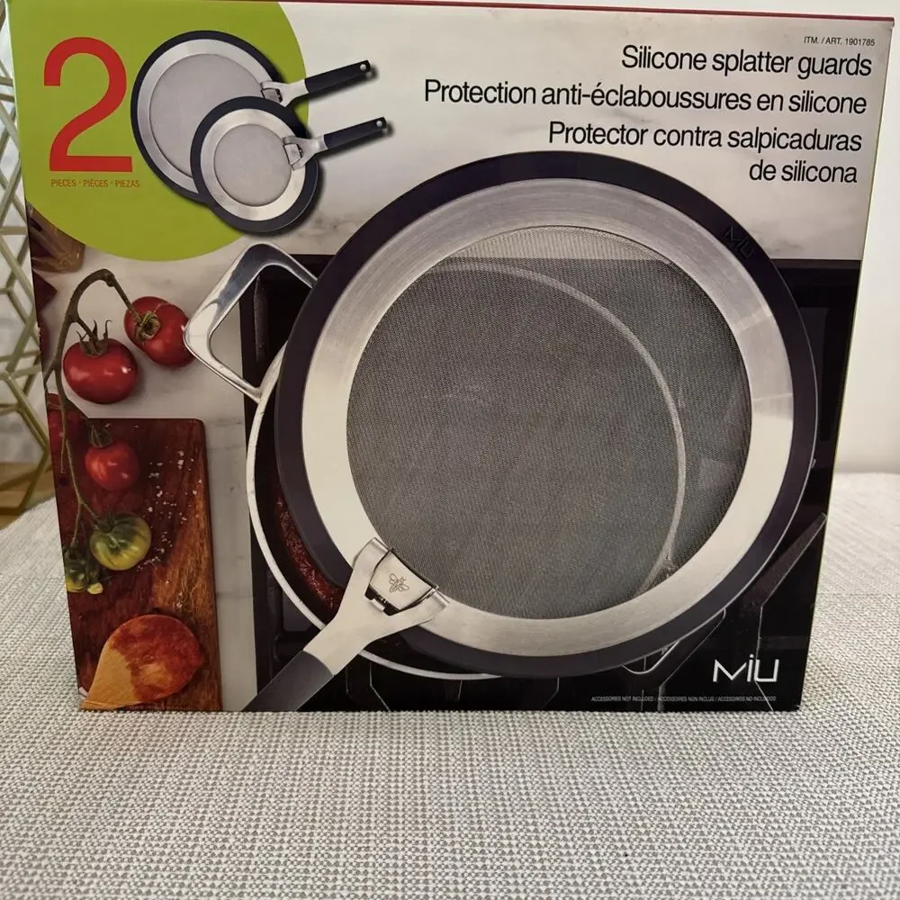 MIU Silicone Splatter Guards 2 Pack